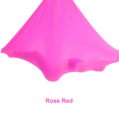 20 Color Aerial Yoga Hammock 4/5/6/7*2.8M Yoga Flying Swing for Anti-Gravity Yoga Inversions Yoga Sling