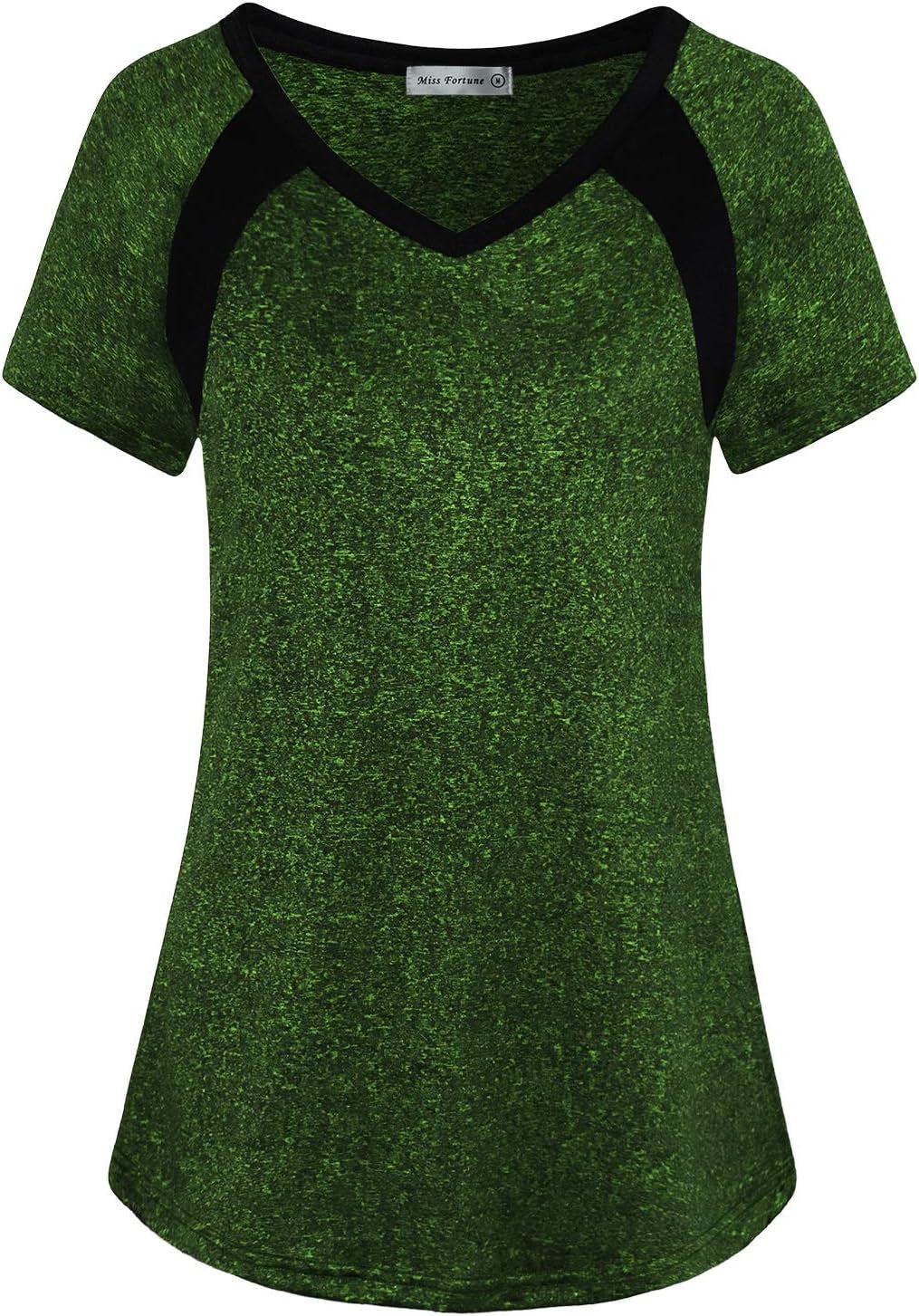 Womens Active Wear Exercise Top Yoga Shirt Workout Clothes…