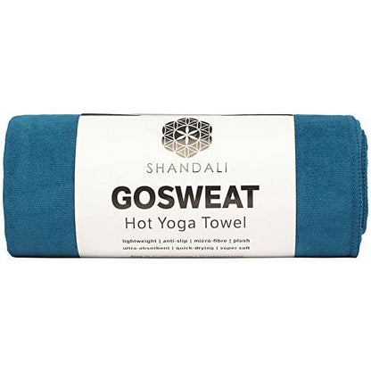 Gosweat Hot Yoga Towel, Color Evening Blue, Size 26.5 X 72